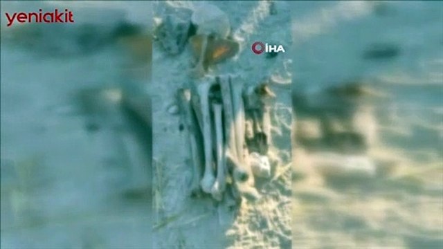 Dehşete düşüren görüntü! Bölgede insan iskeletleri bulundu