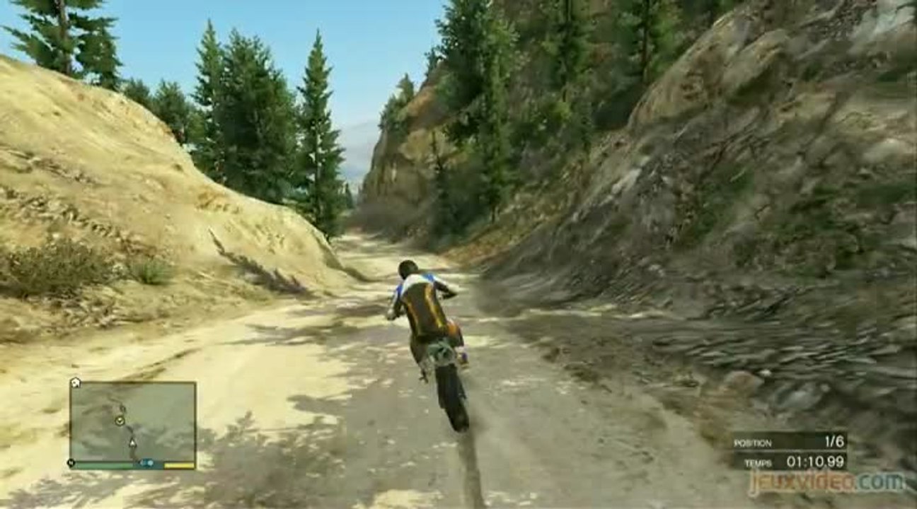 Grand Theft Auto V : 10/10 : Courses diverses (motos, triathlon...)