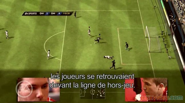 FIFA 11 : Placement des joueurs