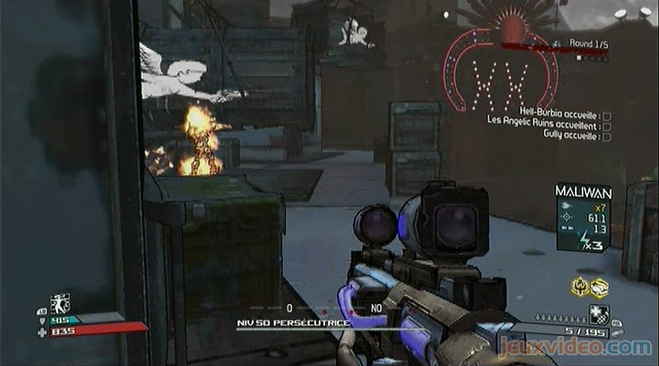 Borderlands : Emeute dans l'Underdome de Mad Moxxi : Deux minutes de souffrance