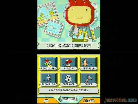 Super Scribblenauts : Les Enigmes de Maxwell : 2/2 : Modes de jeu