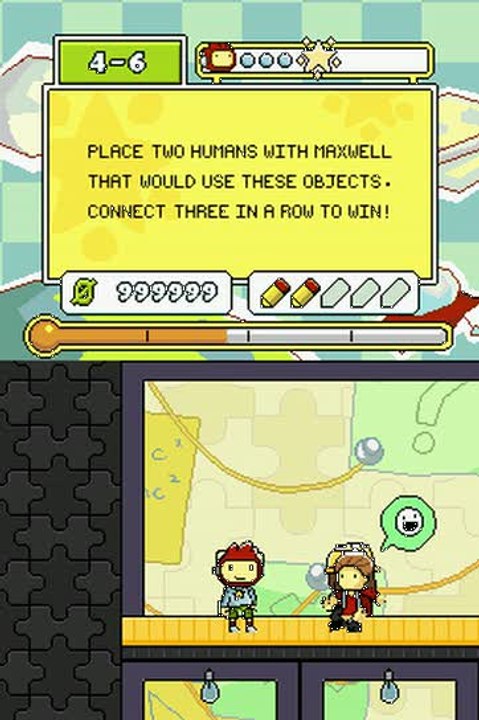 Super Scribblenauts : Les Enigmes de Maxwell : Le bon métier