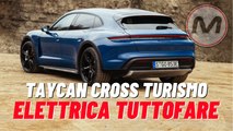 PORSCHE TAYCAN CROSS TURISMO 2022 | Un po' SW, un po' sportiva e un po' SUV, ma con 570 CV!