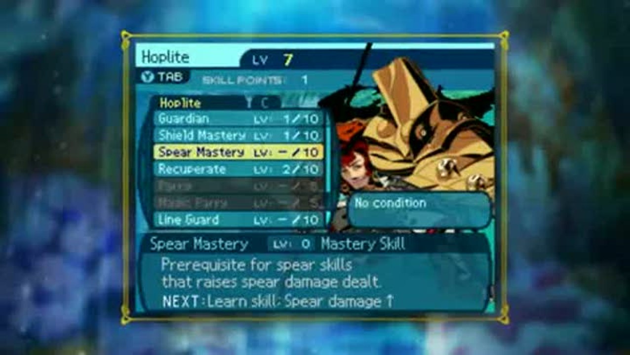 Etrian Odyssey III : The Drowned City : Choix des personnages