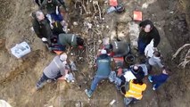 Encuentran los restos de 46 personas en la fosa común más grande hallada en Euskadi hasta la fecha
