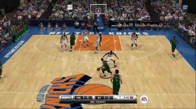 NBA Elite 11 : Bucks vs Knicks