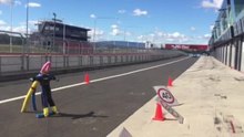 Speed and Stopping demonstration at Mt Panorama