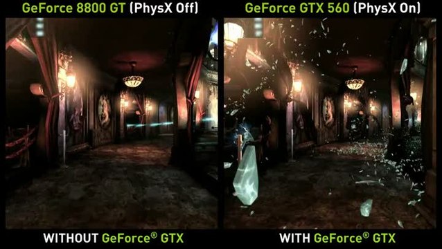 Batman Arkham City : PhysX