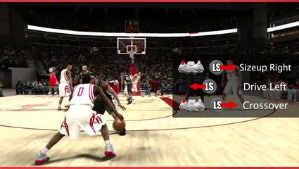 NBA 2K11 : Contrôle de balle et dribbles