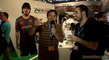 Pro Evolution Soccer 2011 : GC 2010 : Sur le stand Konami