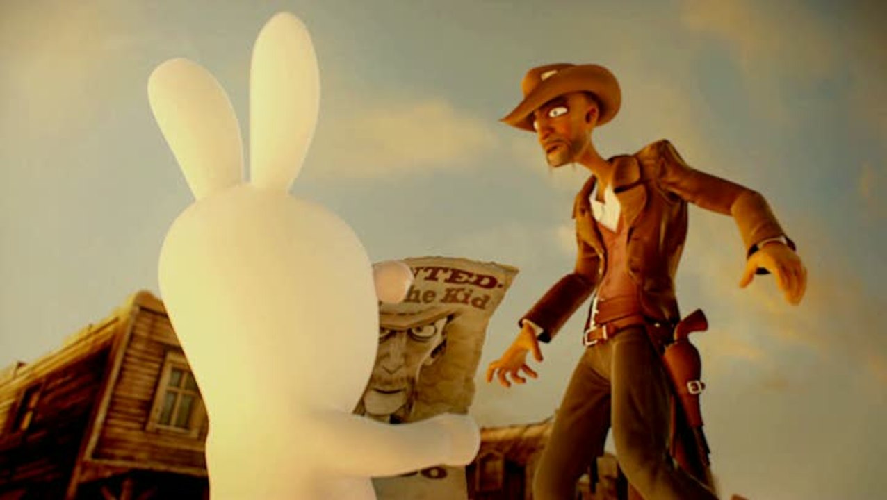 The Lapins Crétins : Retour vers le Passé : Far West