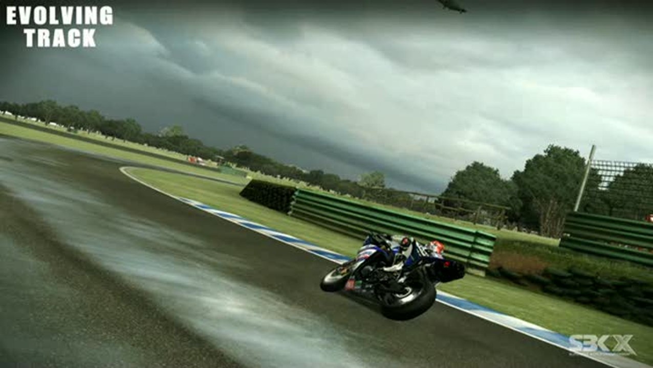 SBK X : Superbike World Championship : Pistes évolutives