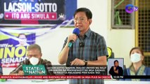 Lacson-Sotto tandem, inalok umano ng rally organizer na maghahakot ng mga dadalo sa rally sa halagang P500 kada tao | SONA