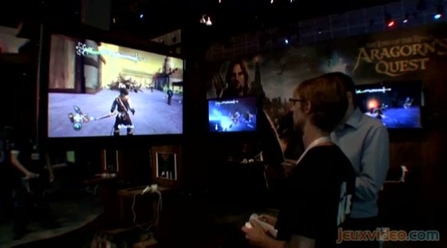 Le Seigneur des Anneaux : La Quête d'Aragorn : E3 2010 : Sur le stand de Warner