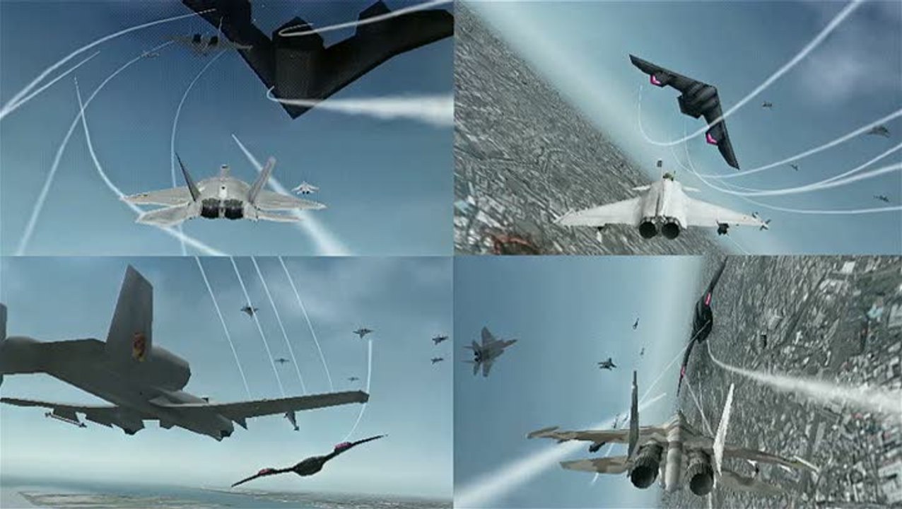 Ace Combat Joint Assault : GC 2010 : S'envoyer en l'air en coop