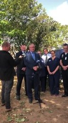 NSW Health Minister Brad Hazzard promising $55 million dollars