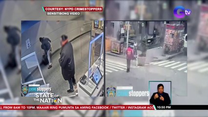 53-anyos na Fil-Am, sinapak at pinagnakawan umano sa Manhattan sa New York; Isa pang Fil-Am, tinulak at tinangkang pagnakawan | SONA