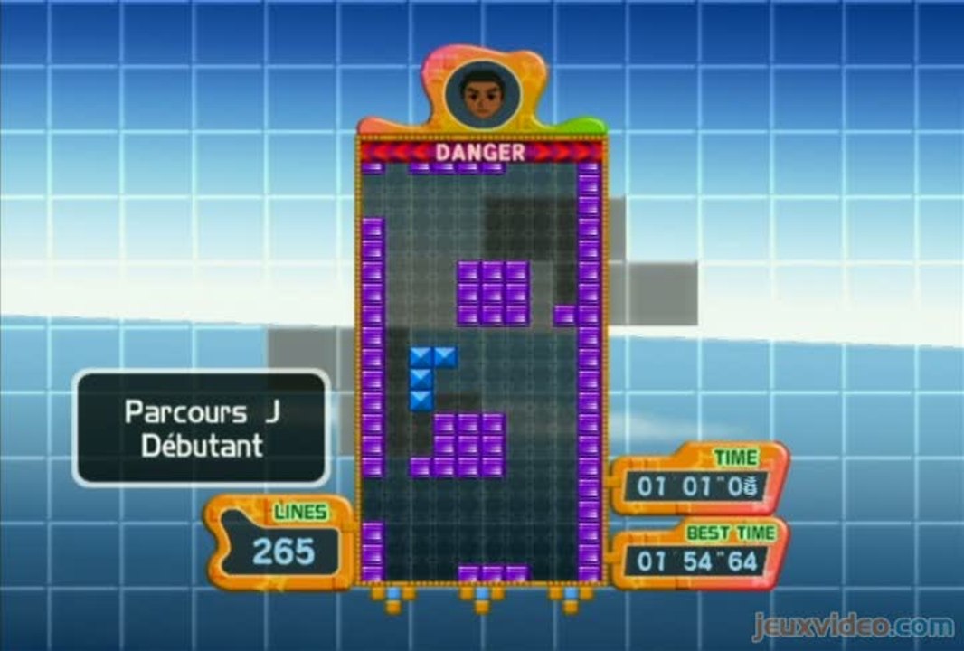 Tetris Party Deluxe : Mode Course