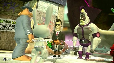 Sam & Max : Episode 301 : The Penal Zone : Retrouvaille avec Superball et rencontre avec Skun-k-ape