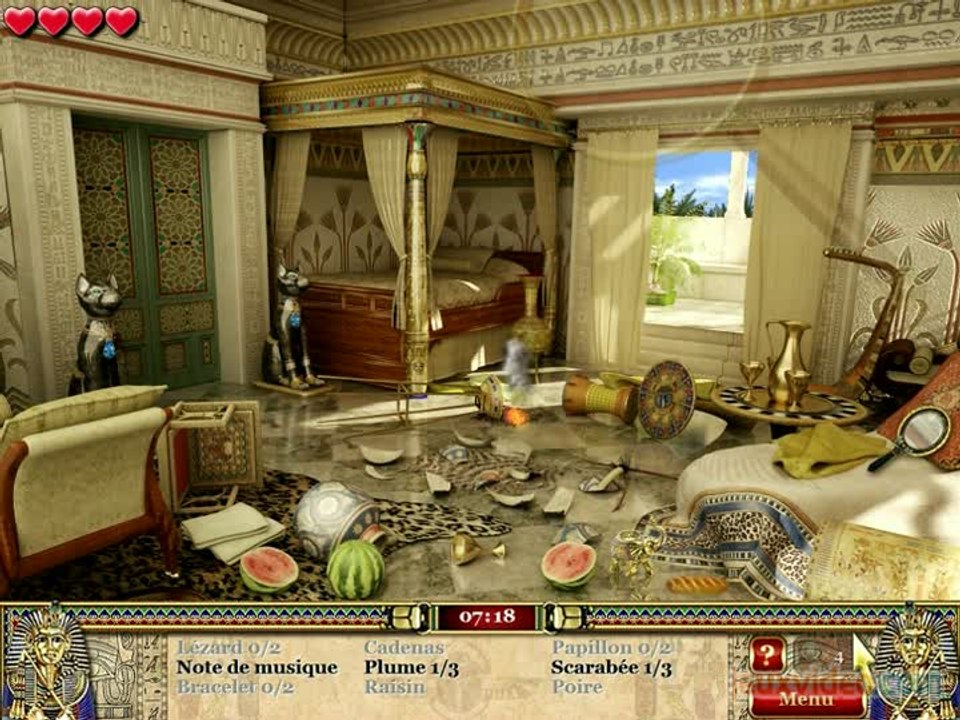 Enigmes & Objets Cachés : Le Secret du Pharaon : Mais où est donc Cléopâtre ?