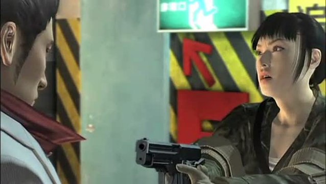 Yakuza : Dead Souls : Une demoiselle et des zombies