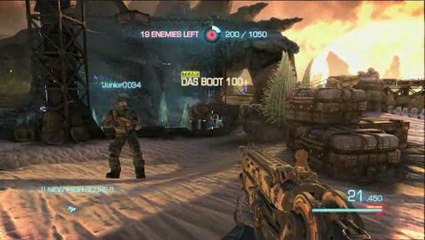 Bulletstorm : Technique Das boot