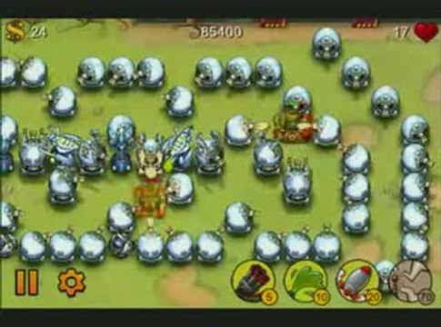 Fieldrunners : Gameplay