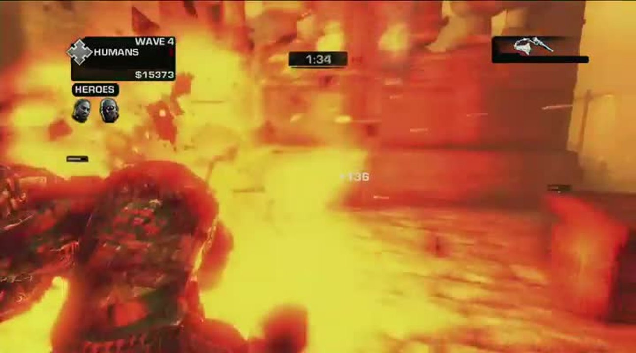 Gears of War 3 : DLC Forces of Nature - Gameplay Cove