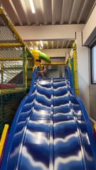 Toddler Bumps Head Going Down Slide