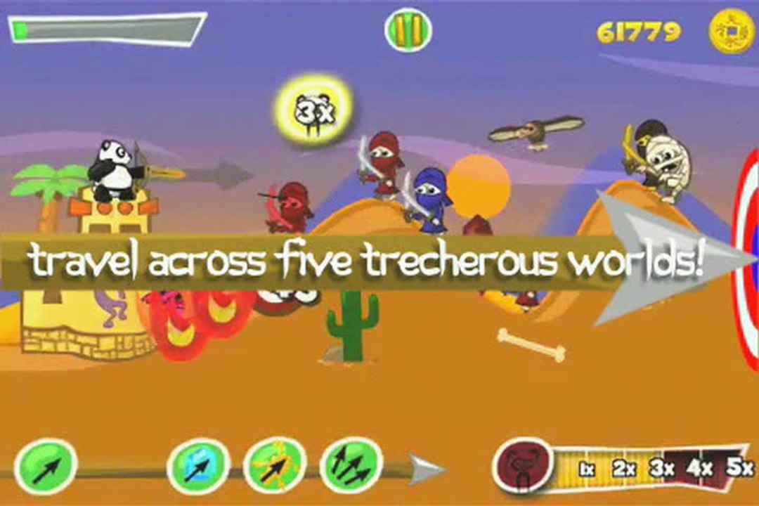 Panda Mania : Un Panda bien armé