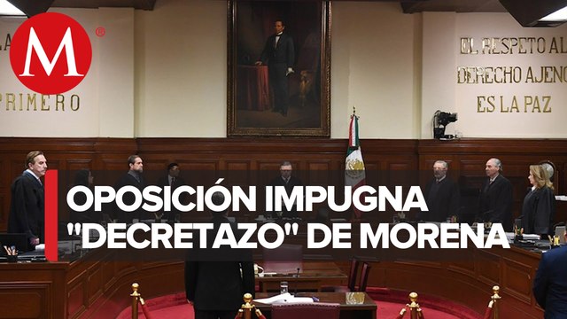 Oposición impugna ante SCJN decreto sobre propaganda ante revocación