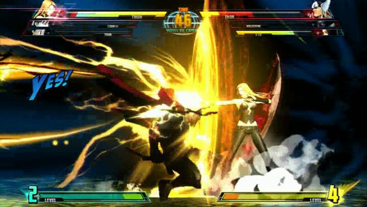 Marvel vs. Capcom 3 : Fate of Two Worlds : TGS 2010 : Wolverine vs Tron