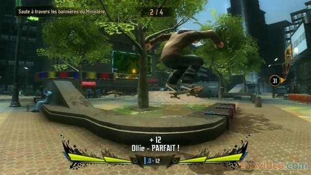 Shaun White Skateboarding : Un mec louche et des drapeaux suspects