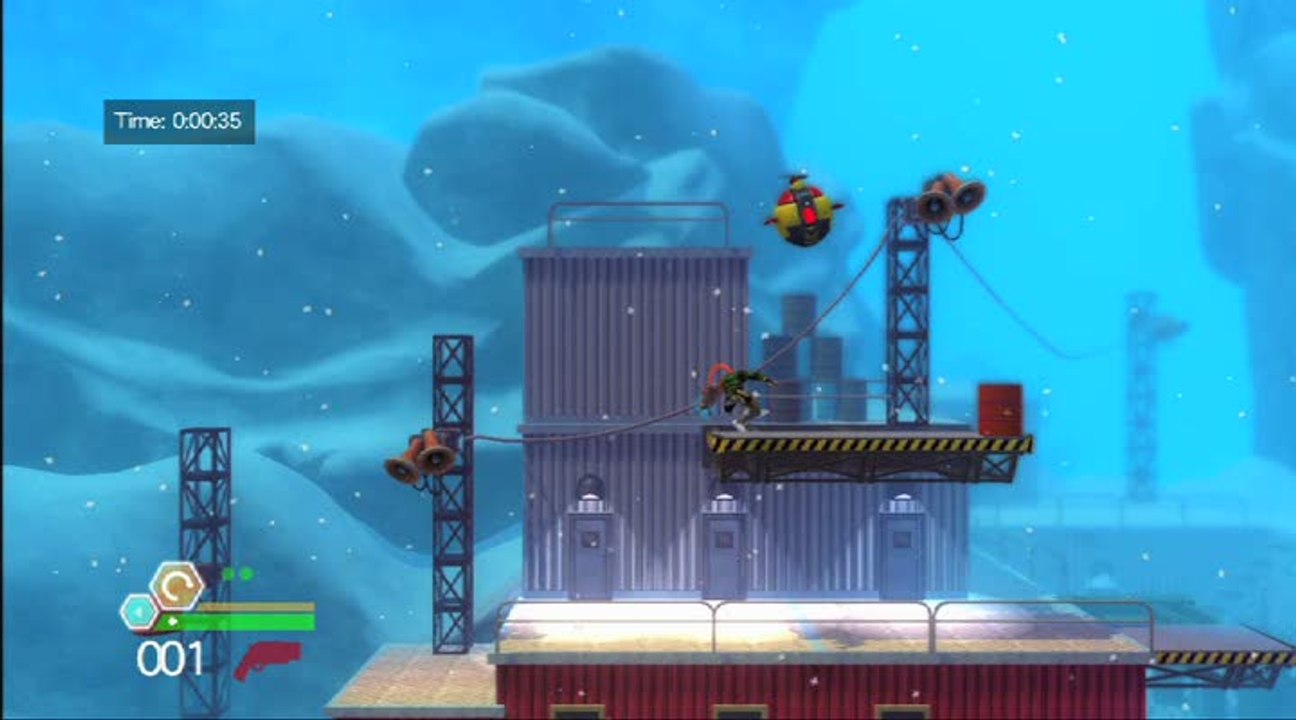 Bionic Commando Rearmed 2 : TGS 2010 : Gameplay