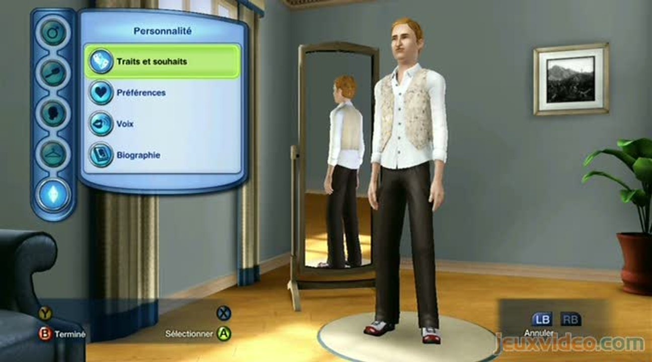 Les Sims 3 : 1/2 : L'éditeur de personnages