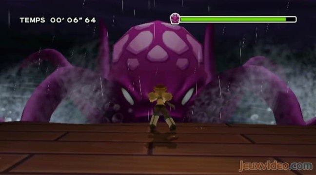 Family Trainer : Treasure Adventure : Un kraken craquant