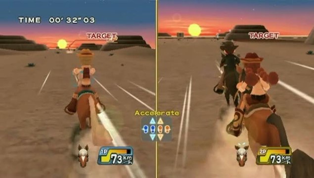 Family Trainer : Treasure Adventure : Chevauchée sauvage