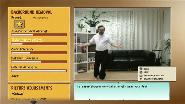 Kung-Fu LIVE : Calibration avancée