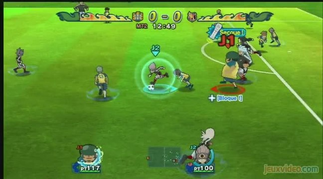 Inazuma Eleven Strikers : 2/2 : Partie à 2 joueurs en mode VS