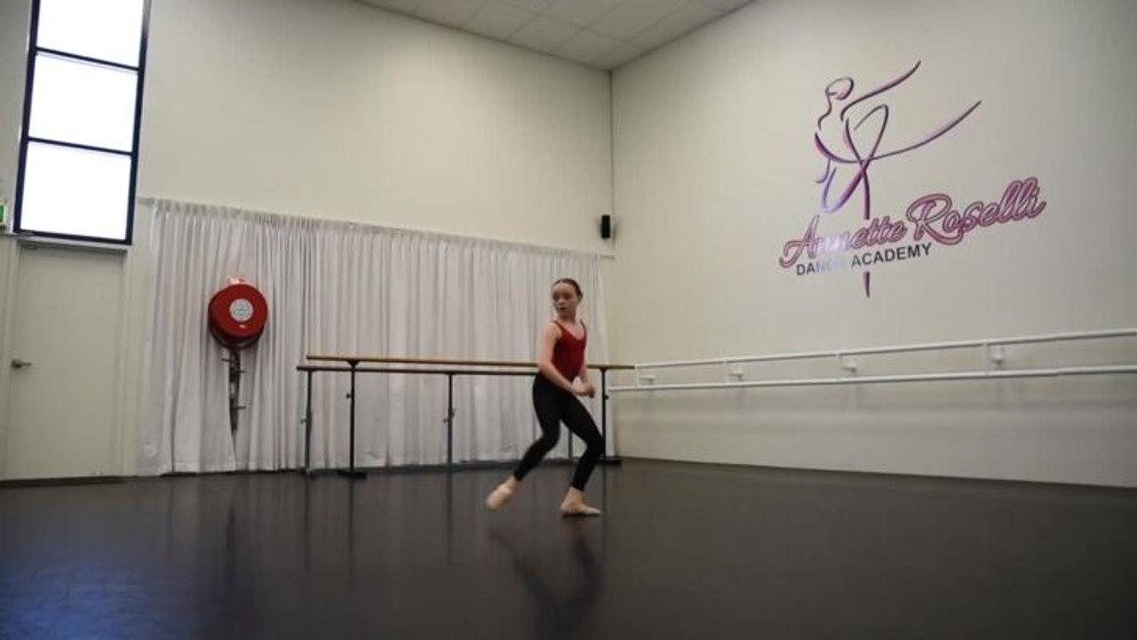 Kenzie dances