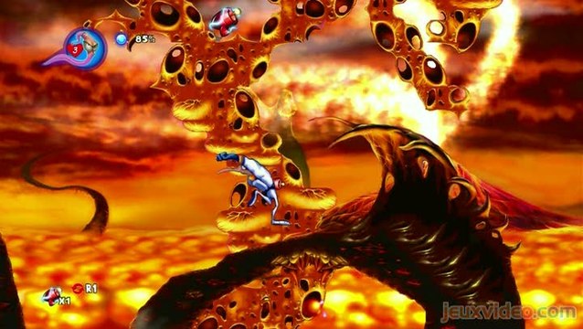 Earthworm Jim HD : Chaud devant !