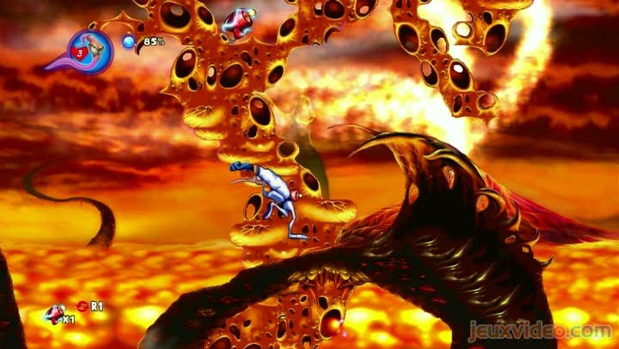 Earthworm Jim HD : Chaud devant !