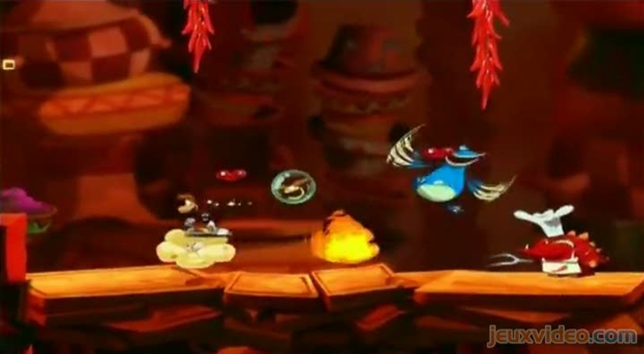 Rayman Origins : E3 2011 : Michel Ancel aux man...