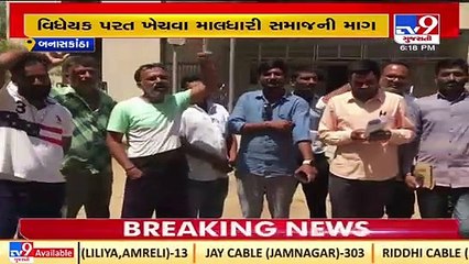 Herdsmen protest over Gujarat govt's bill on cattle nuisance, Banaskantha _ TV9News