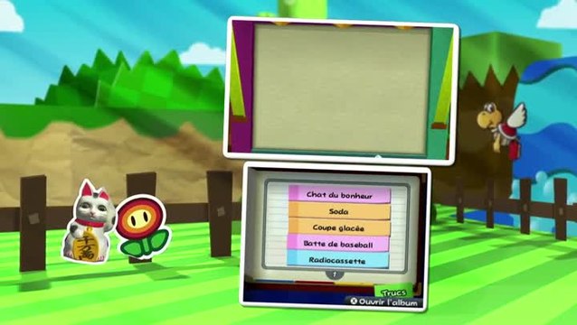 Paper Mario : Sticker Star : Le pouvoir des objets illustré