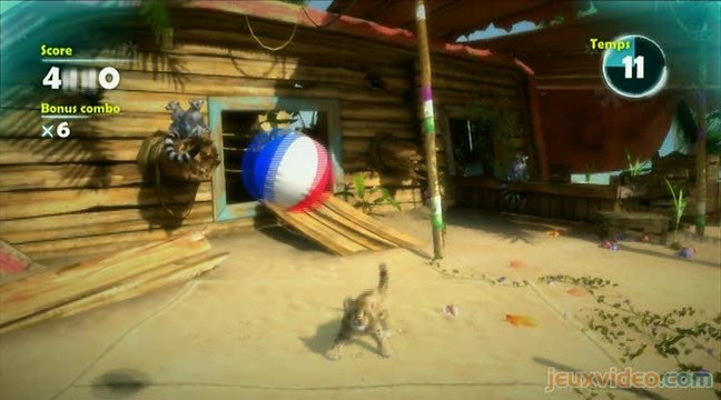 Kinectimals : Concours de beach-volley