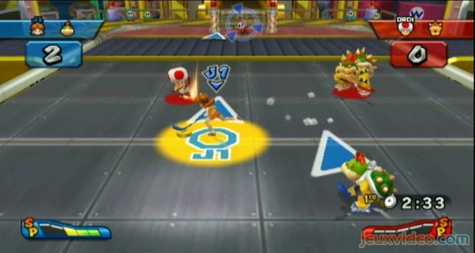 Mario Sports Mix : Hockey sur glace