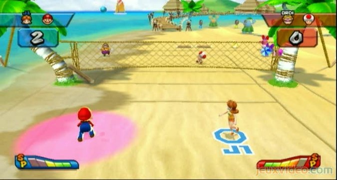 Mario Sports Mix : Une petite partie de Volley-ball