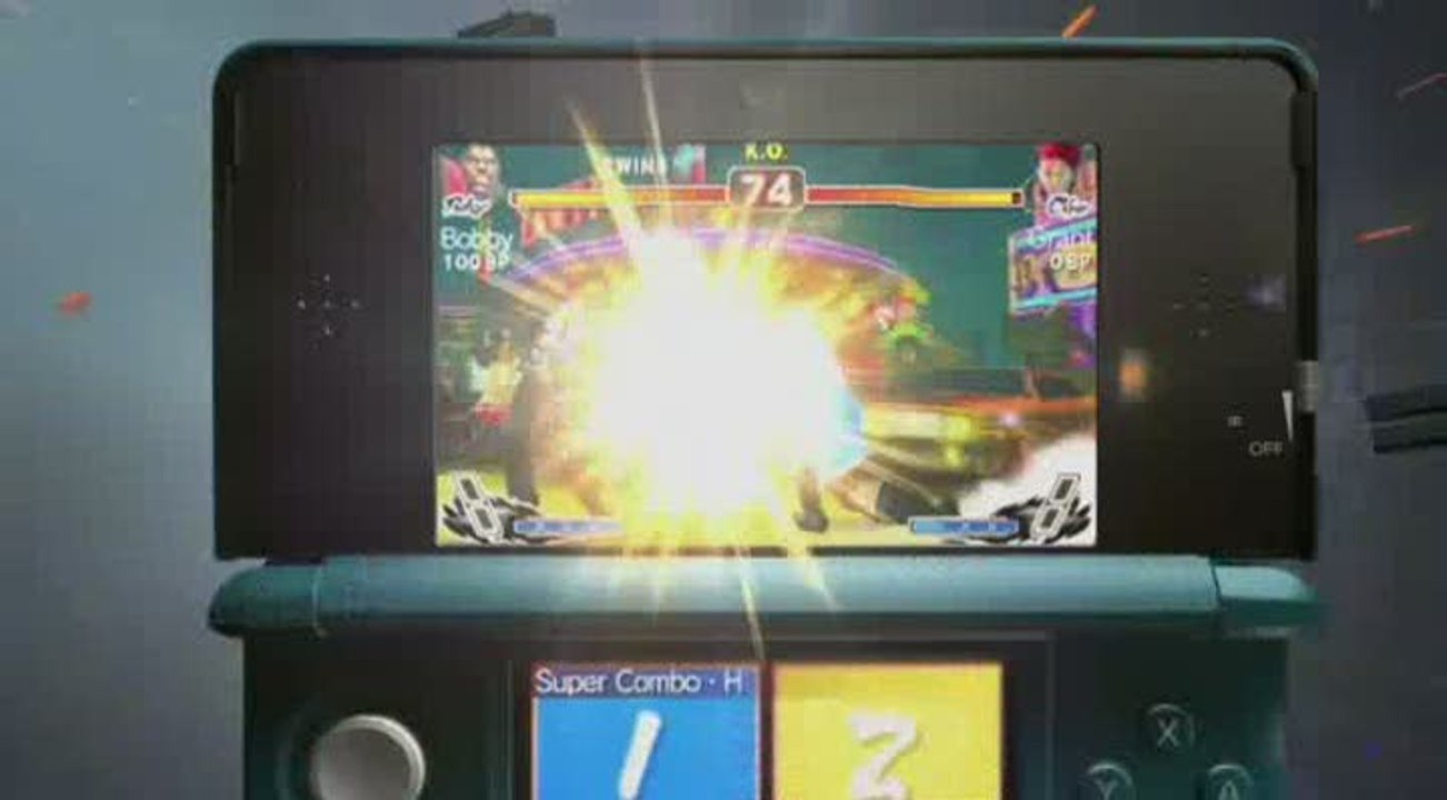 Super Street Fighter IV 3D Edition : Publicité US