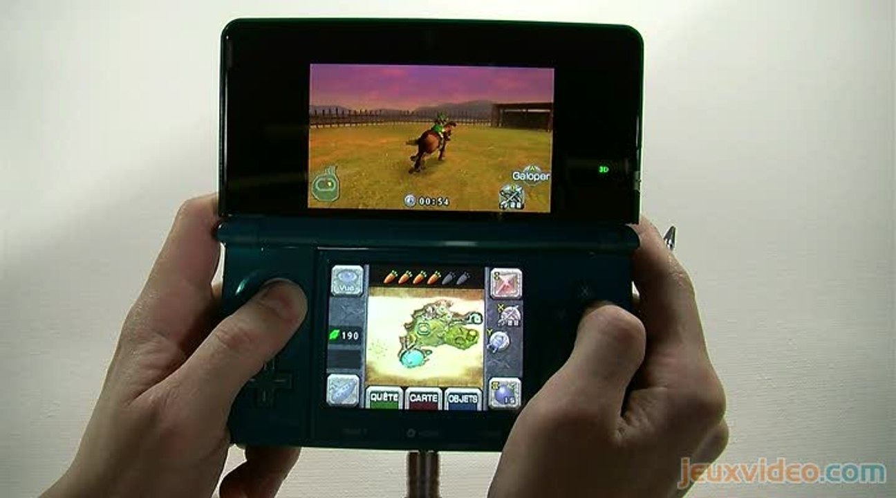 The Legend of Zelda : Ocarina of Time 3D : 1/2 : Visions Sheikahs